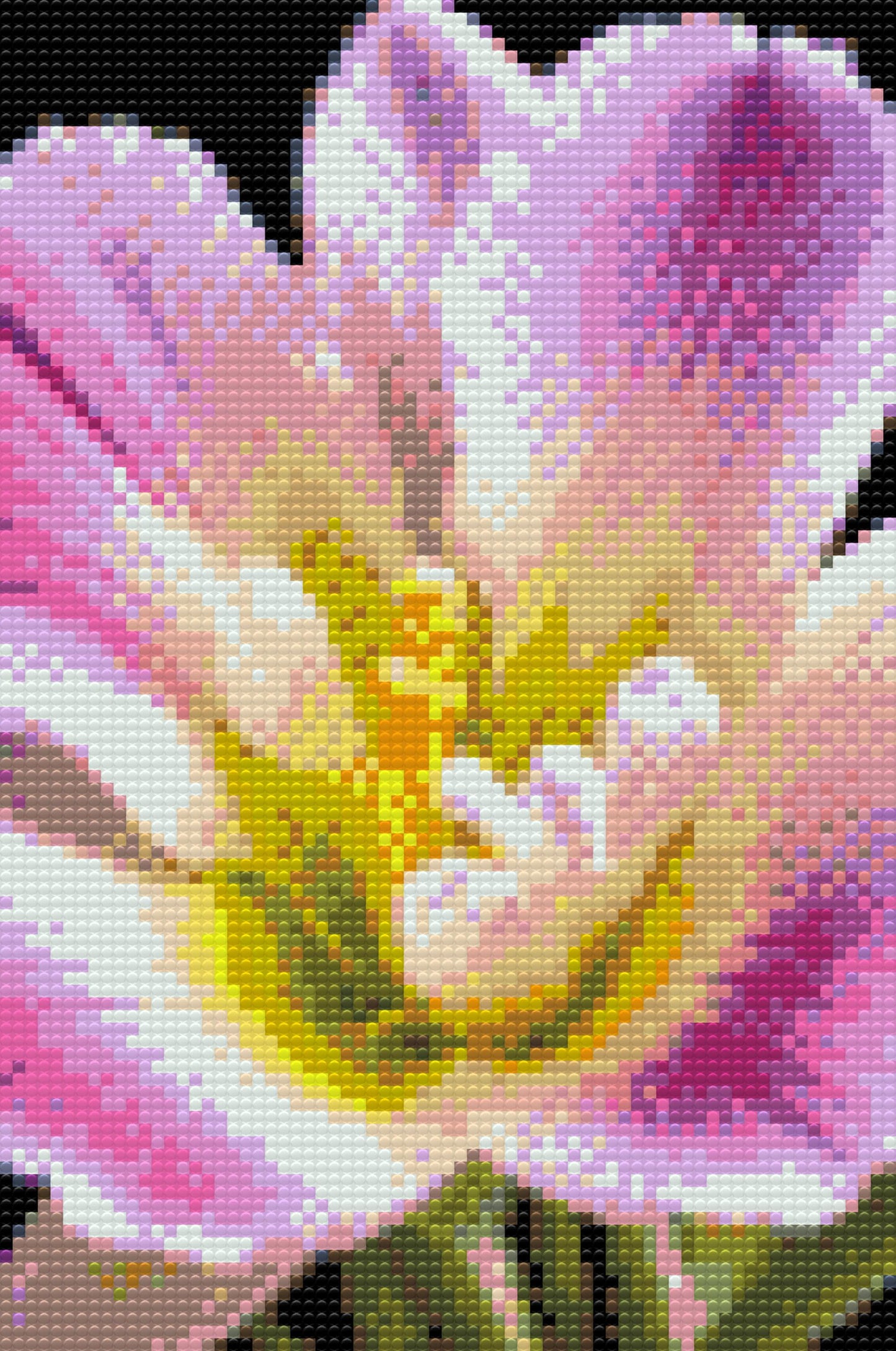 Diamond Painting - Freesiablomst