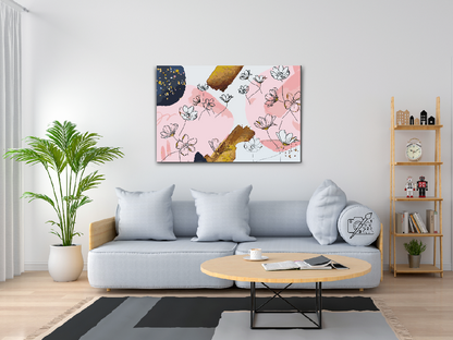 Paint by Numbers - Blomsterbaggrund