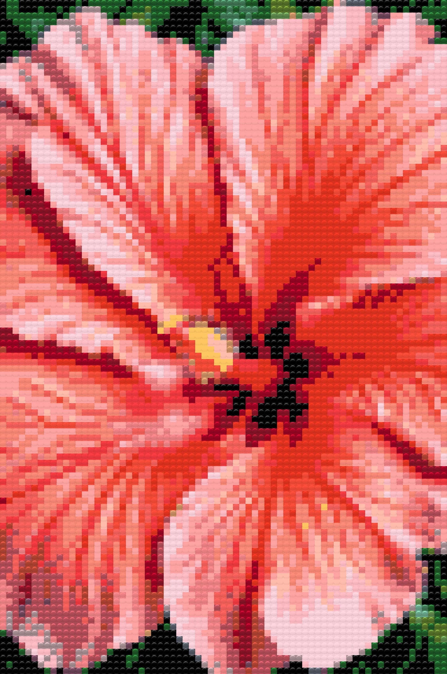 Diamond Painting - Hibiscusblomst