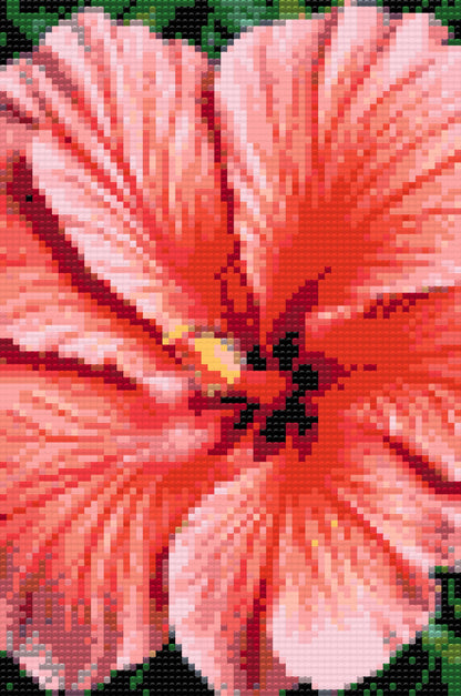 Diamond Painting - Hibiscusblomst