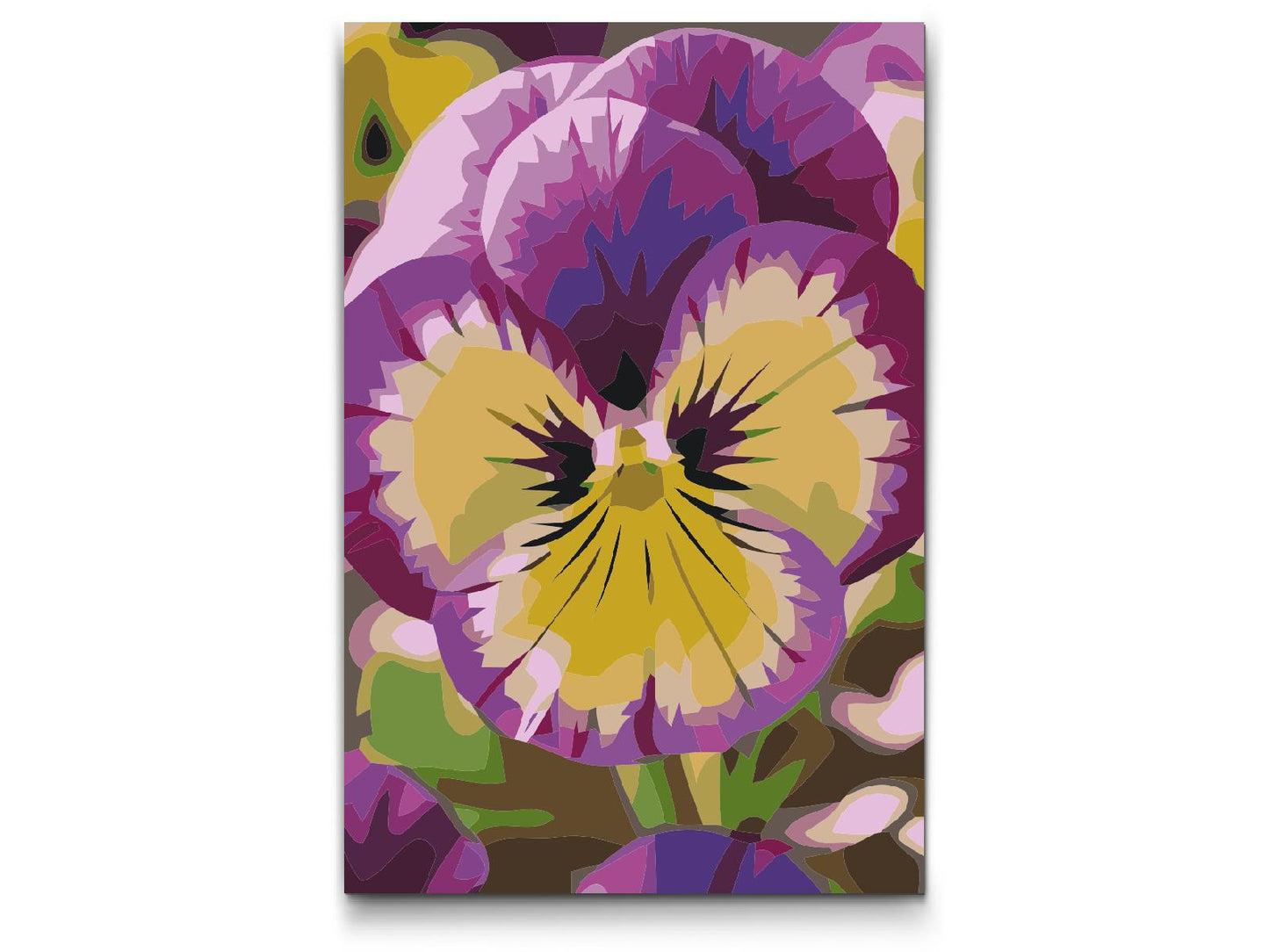 Paint by Numbers - Stedmoderblomst