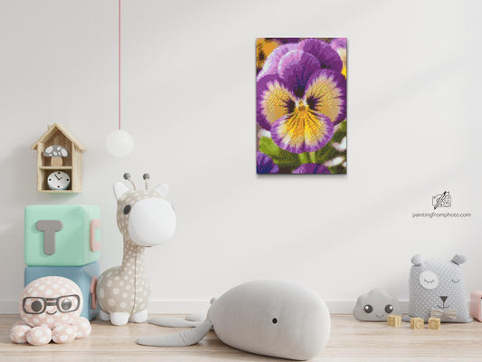 Diamond Painting - Stedmoderblomst