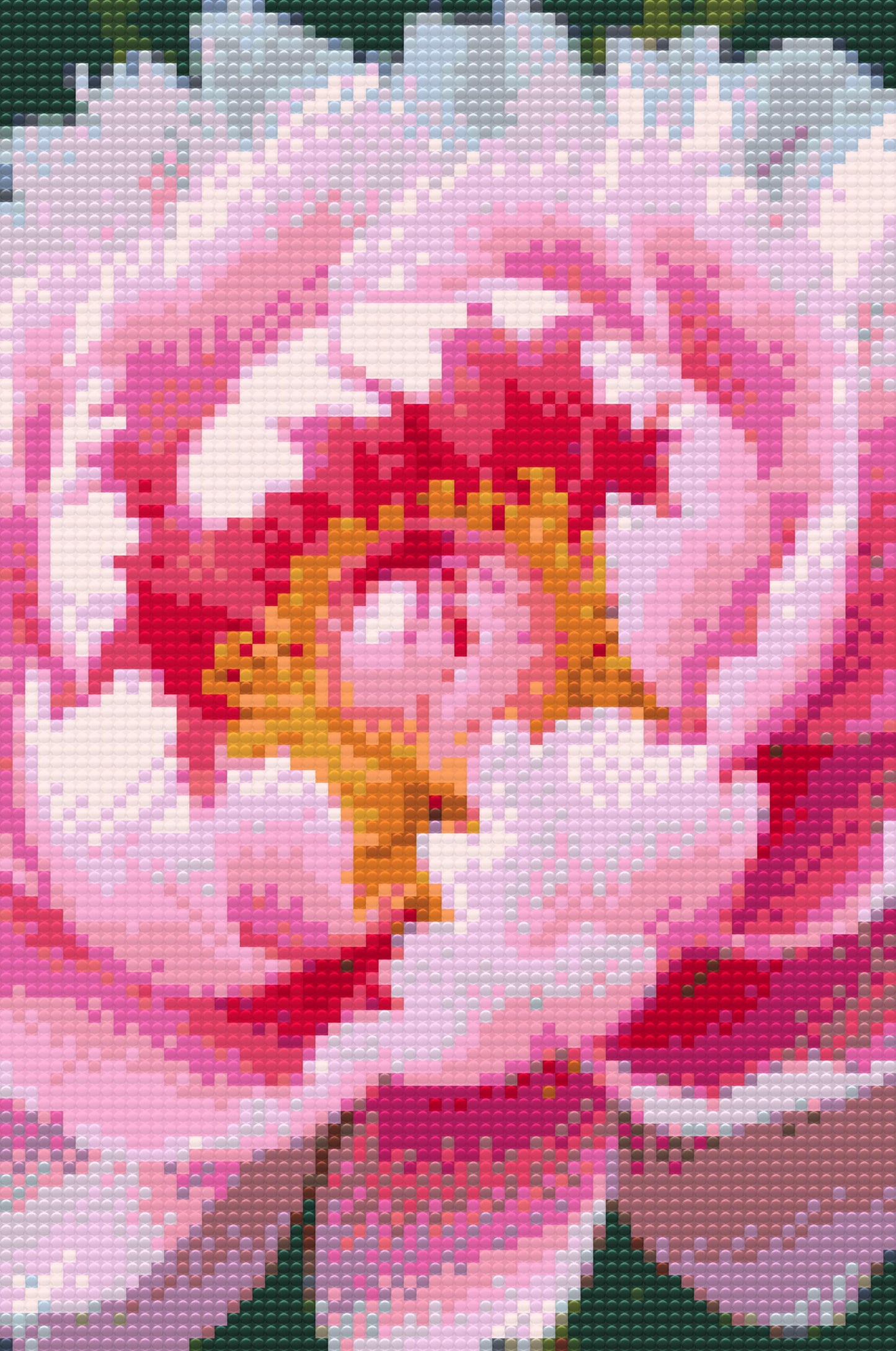 Diamond Painting - Pæonblomst