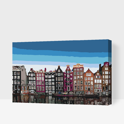 Paint by Numbers - Huse i Amsterdam 2