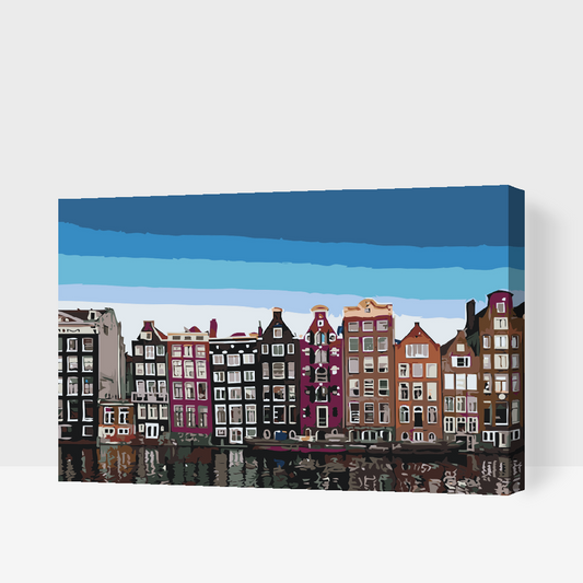 Paint by Numbers - Huse i Amsterdam 2