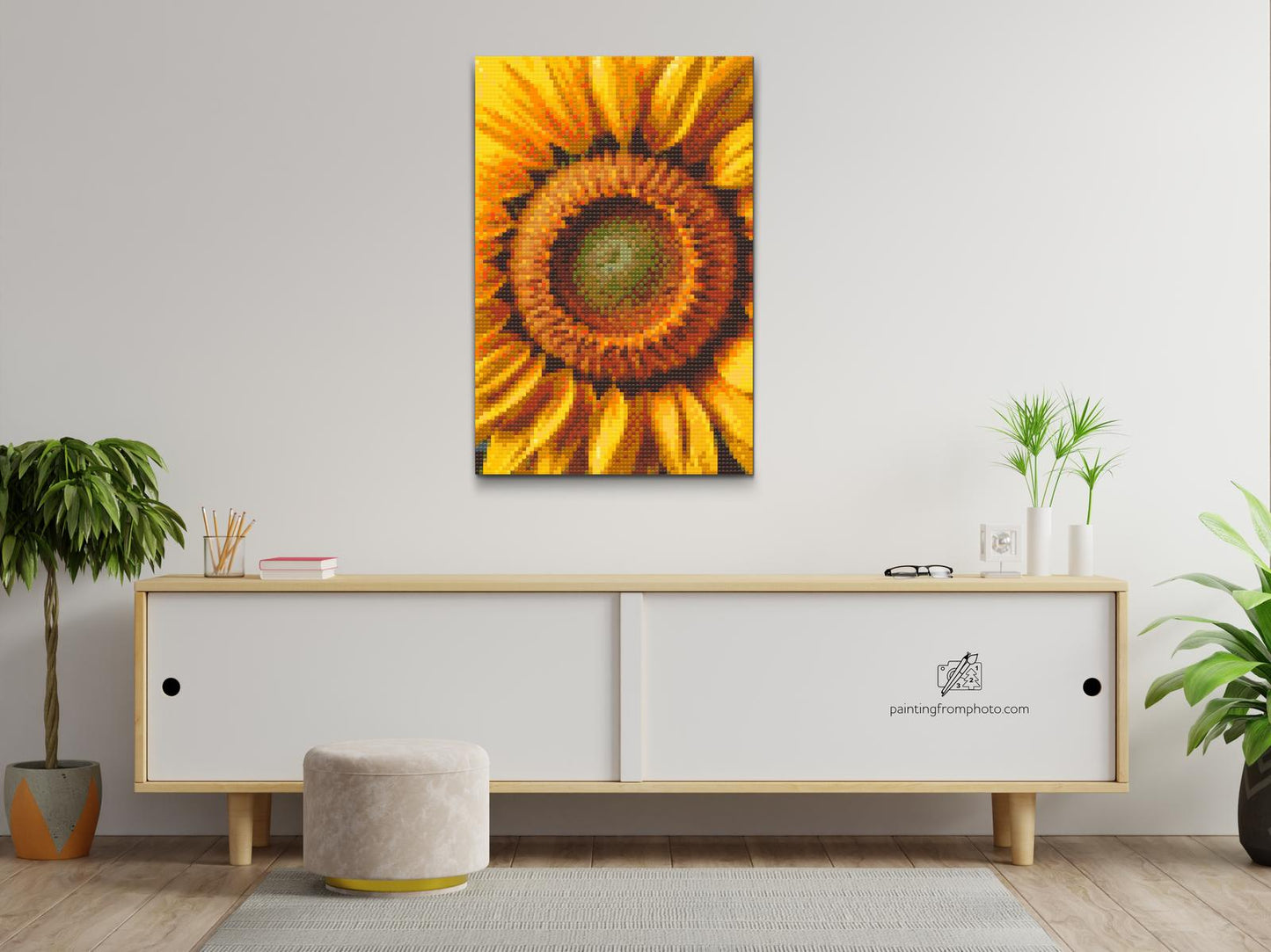 Diamond Painting - Solsikkeblomst