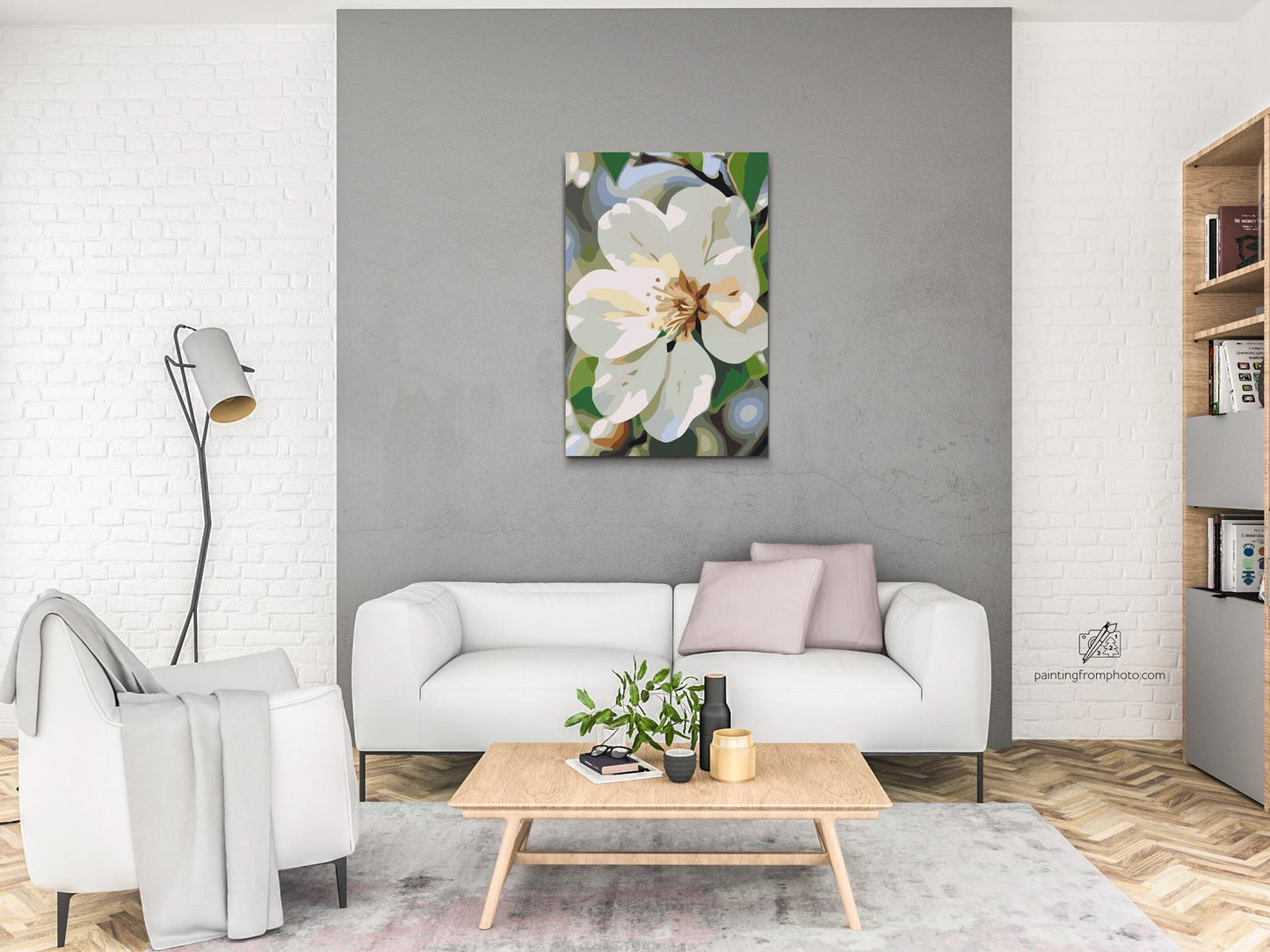 Paint by Numbers - Æbleblomst
