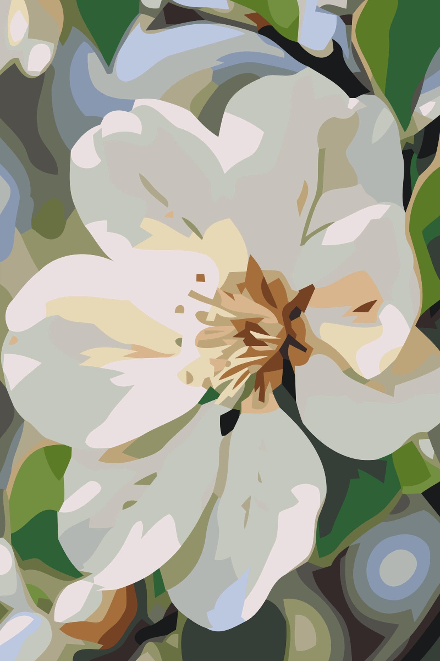 Paint by Numbers - Æbleblomst