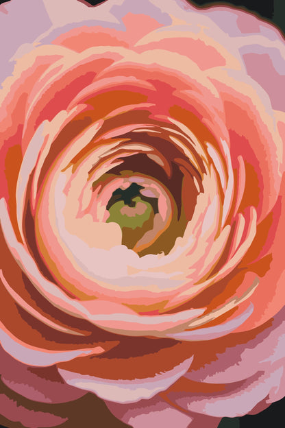 Paint by Numbers - Smørblomst