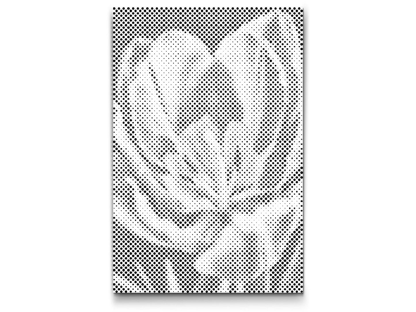 Mal-med-prikker -  Tulipanblomst