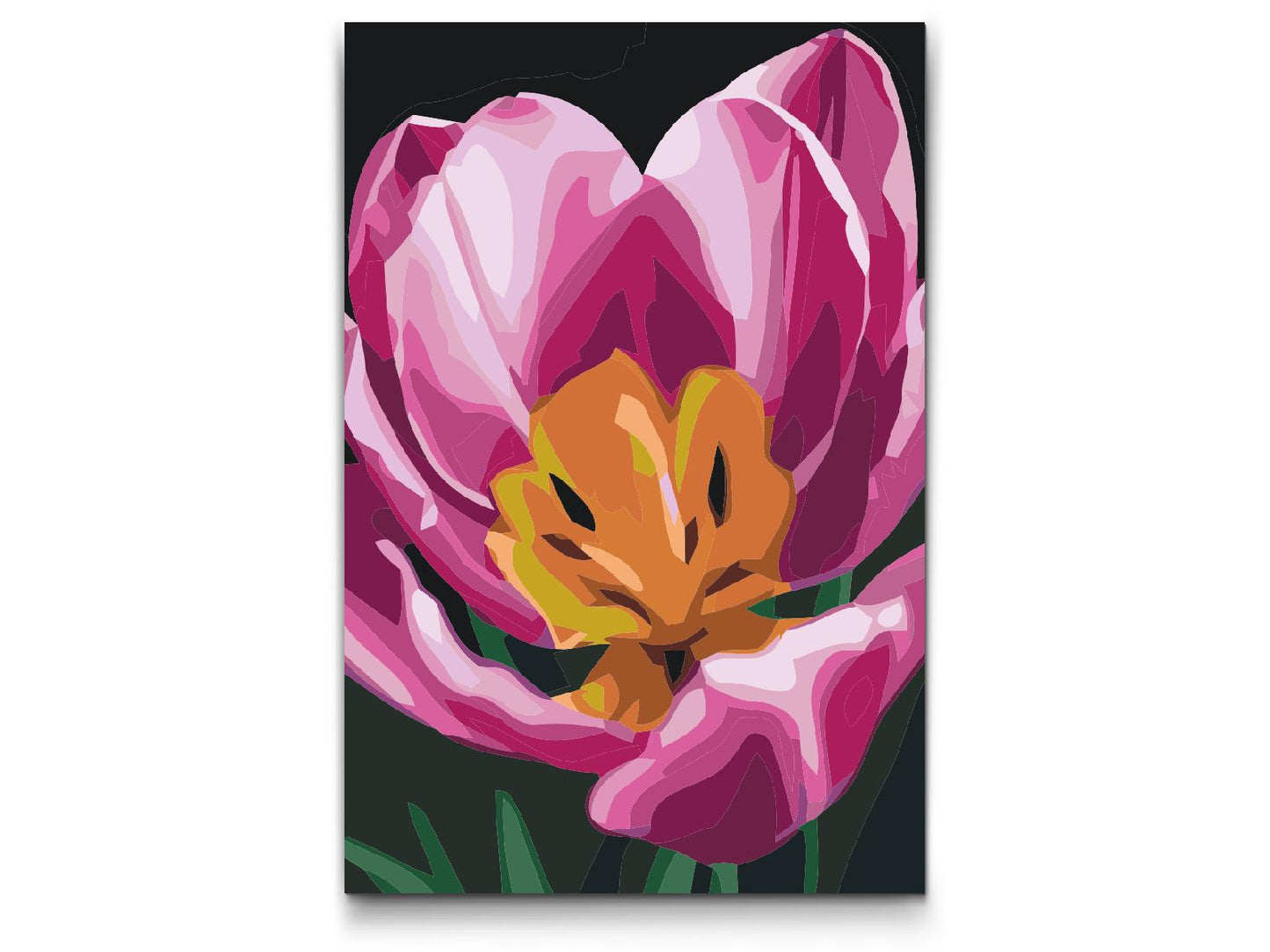Paint by Numbers - Tulipanblomst