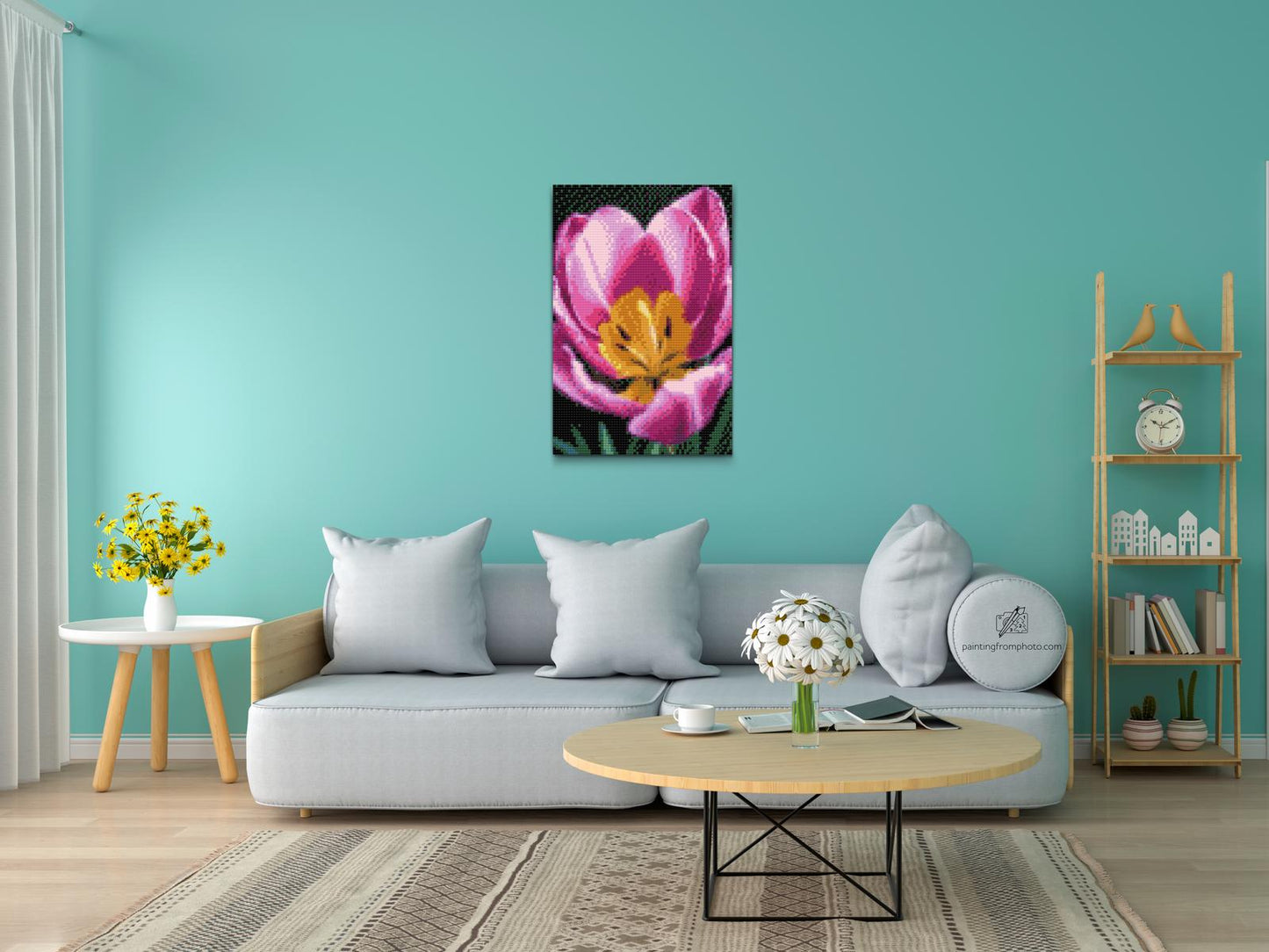 Diamond Painting - Tulipanblomst