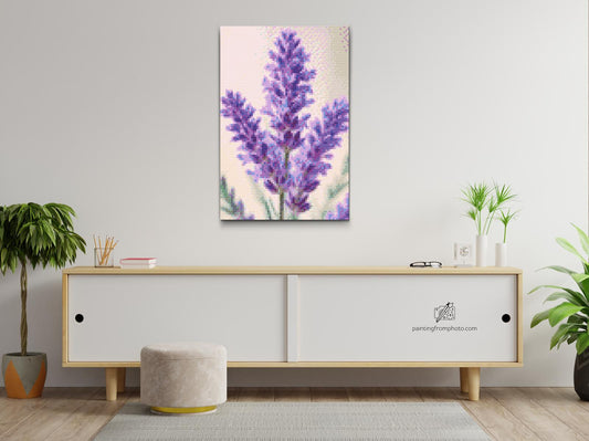 Diamond Painting - Lavendelblomst