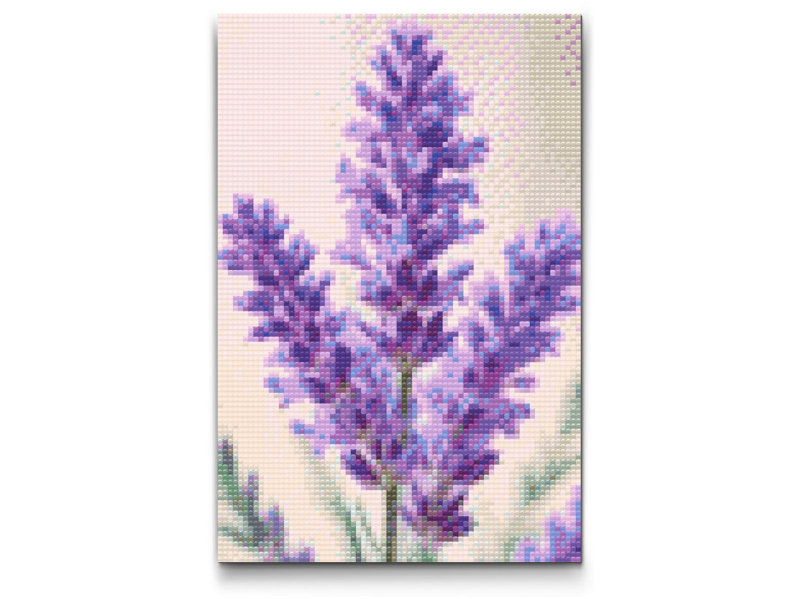 Diamond Painting - Lavendelblomst