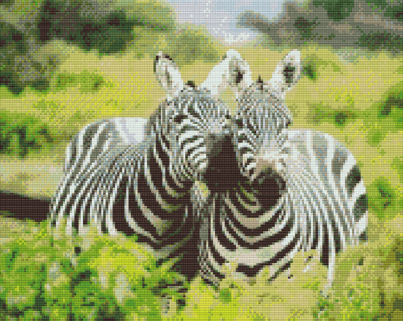 Diamond Painting - Safarizebraer