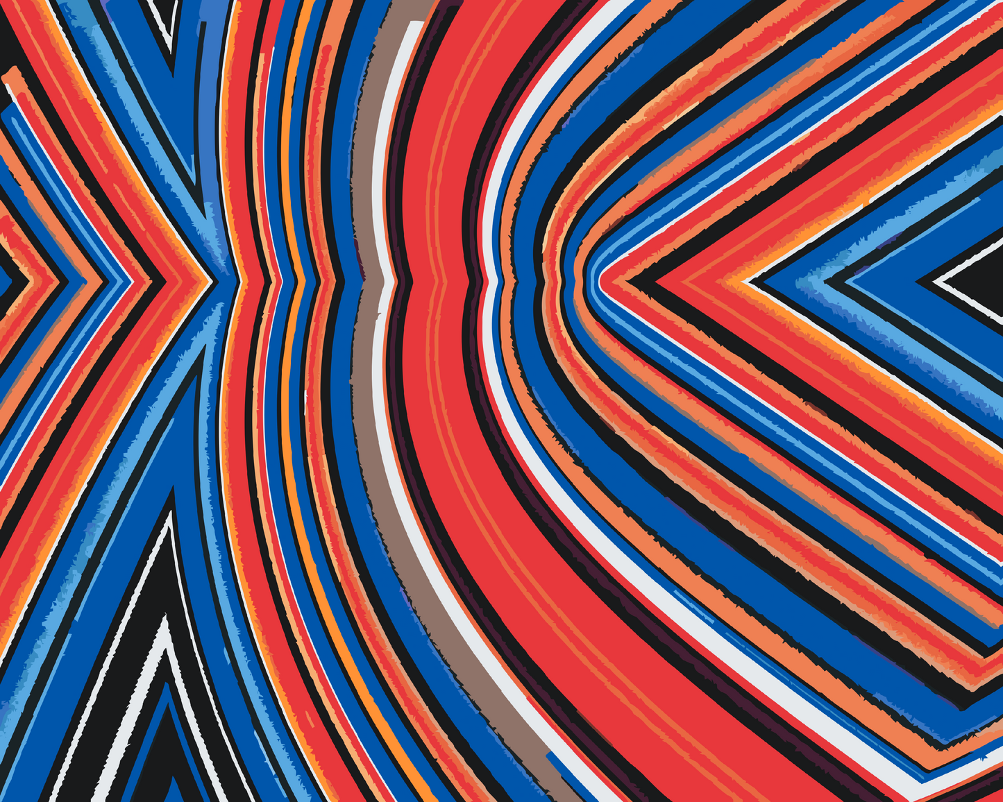 Paint by Numbers - Abstrakt baggrund