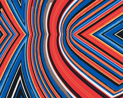 Paint by Numbers - Abstrakt baggrund