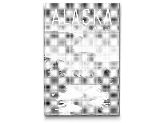 Mal-med-prikker -  Alaska