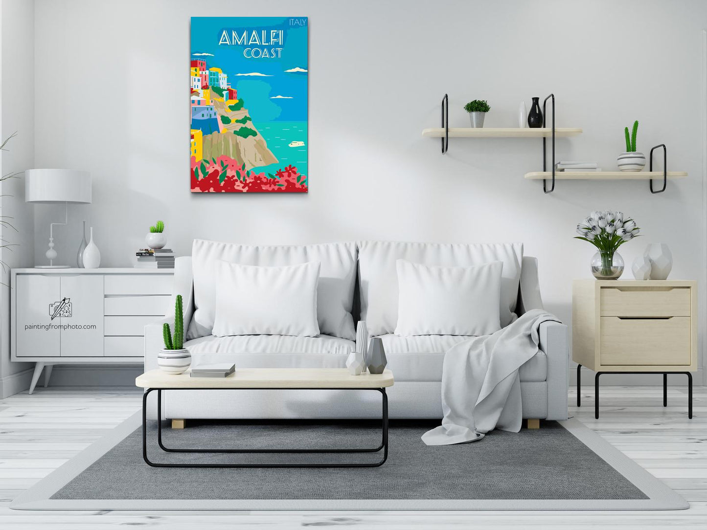Paint by Numbers - Amalfi, Italien