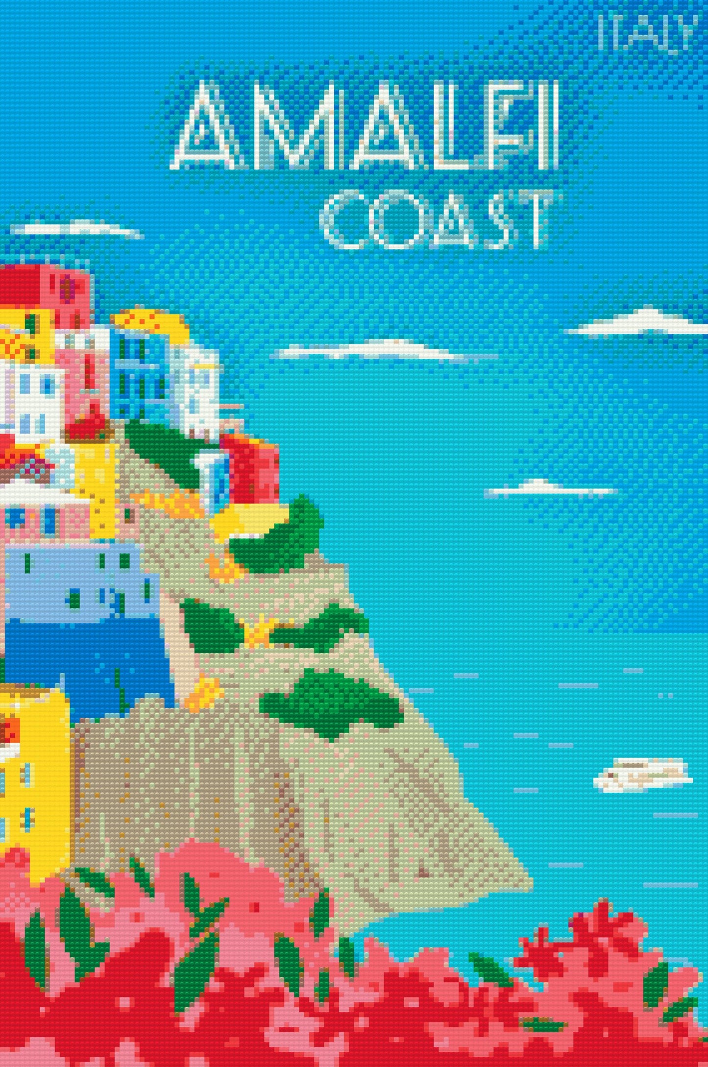 Diamond Painting - Amalfi, Italien