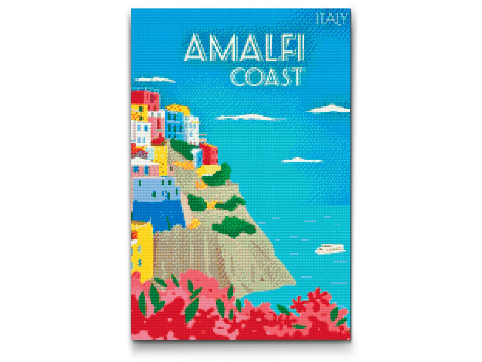 Diamond Painting - Amalfi, Italien