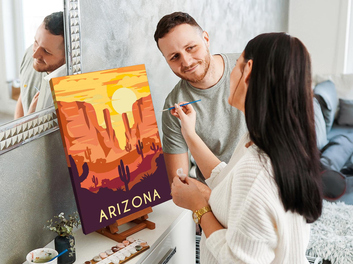Paint by Numbers - Arizona, USA