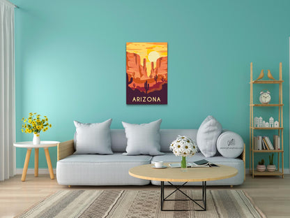 Paint by Numbers - Arizona, USA