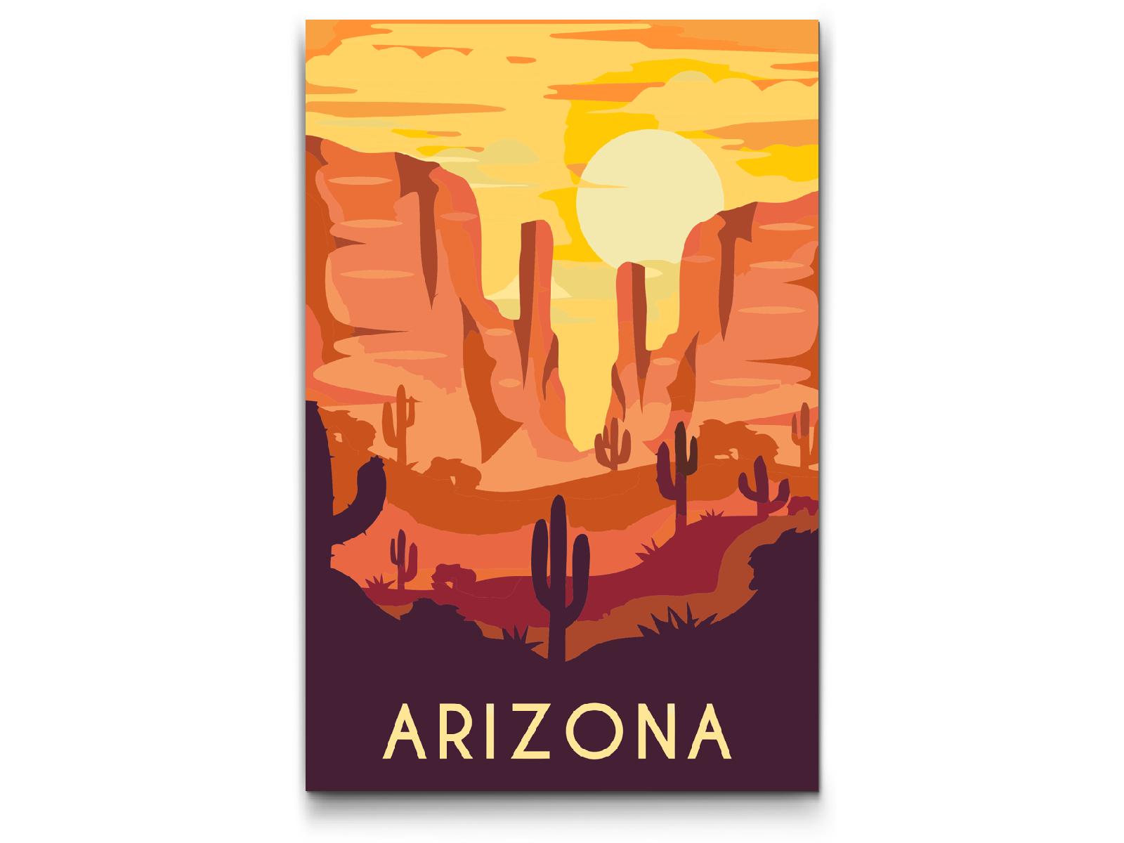 Paint by Numbers - Arizona, USA