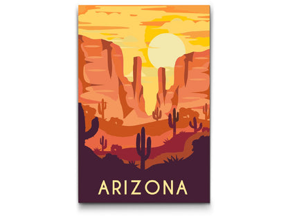 Paint by Numbers - Arizona, USA