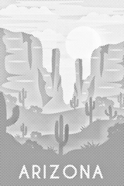 Mal-med-prikker -  Arizona, USA