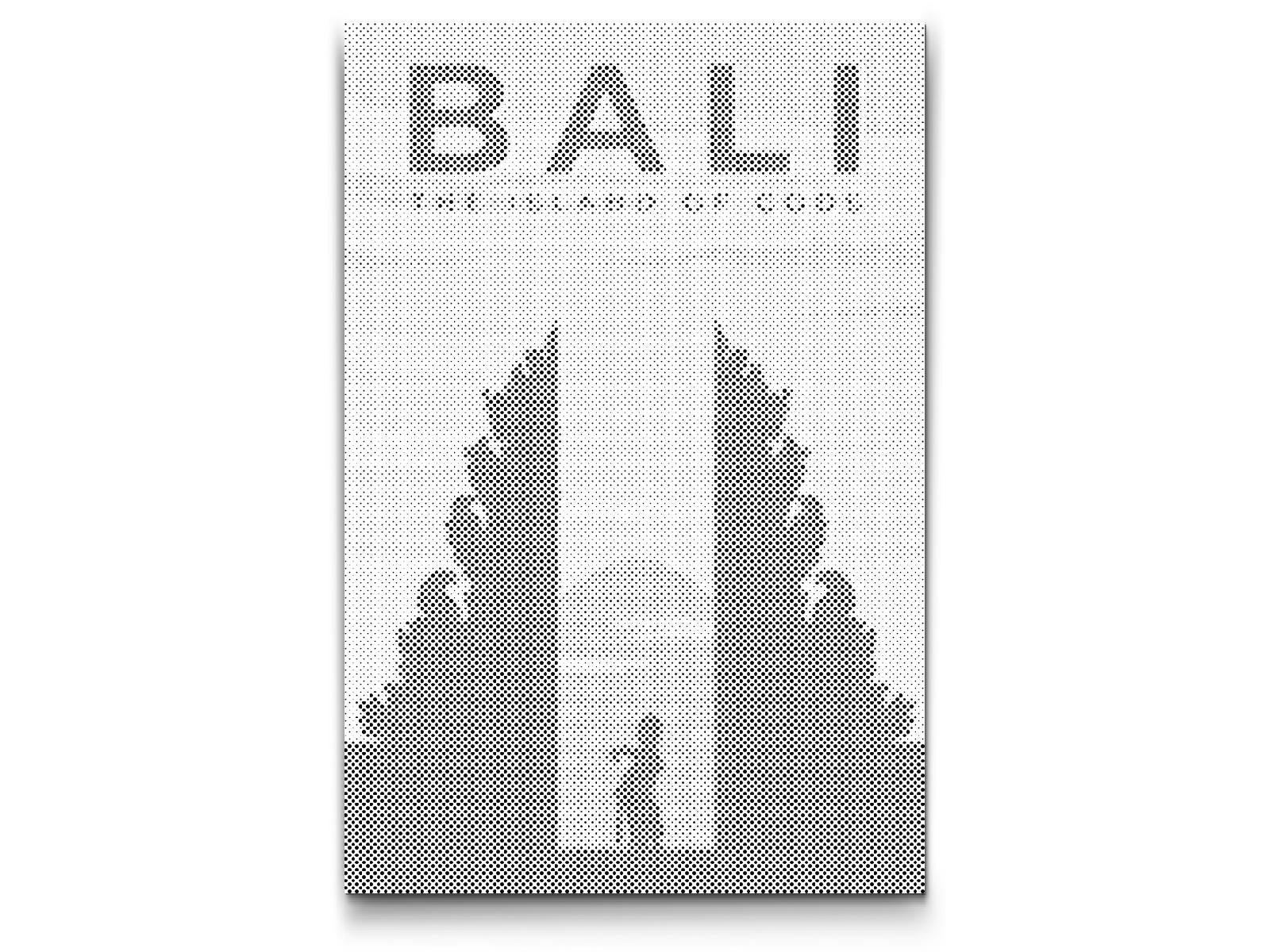 Mal-med-prikker -  Bali