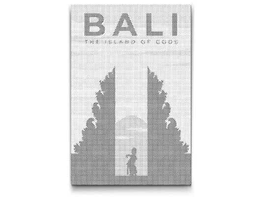 Mal-med-prikker -  Bali