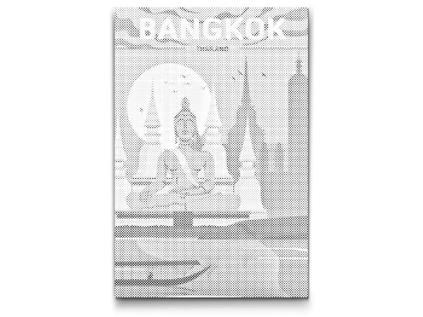 Mal-med-prikker -  Bangkok, Thailand