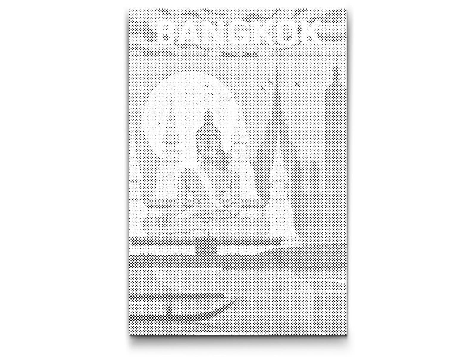 Mal-med-prikker -  Bangkok, Thailand