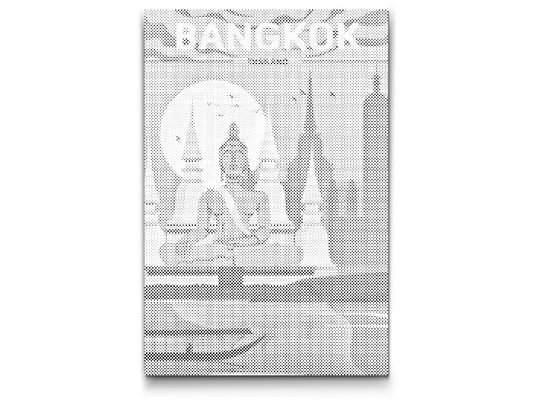 Mal-med-prikker -  Bangkok, Thailand