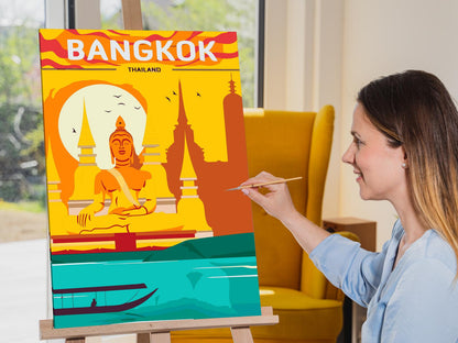 Paint by Numbers - Bangkok, Thailand