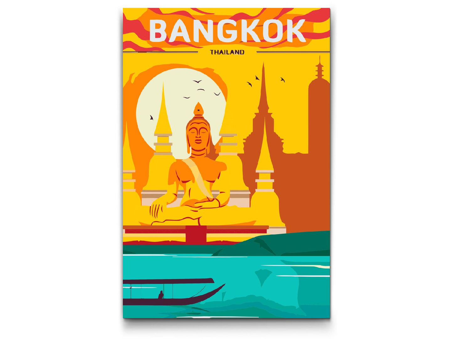 Paint by Numbers - Bangkok, Thailand