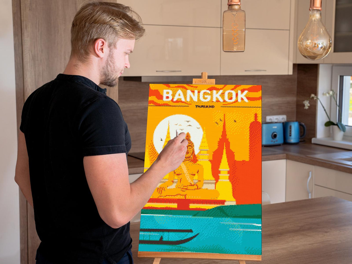 Diamond Painting - Bangkok, Thailand
