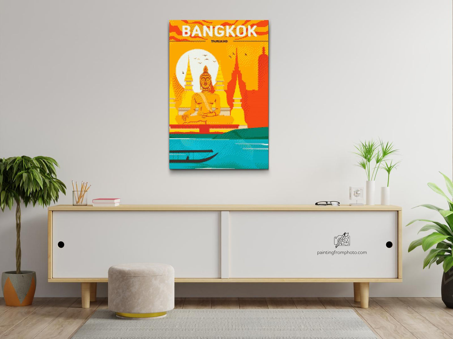 Diamond Painting - Bangkok, Thailand