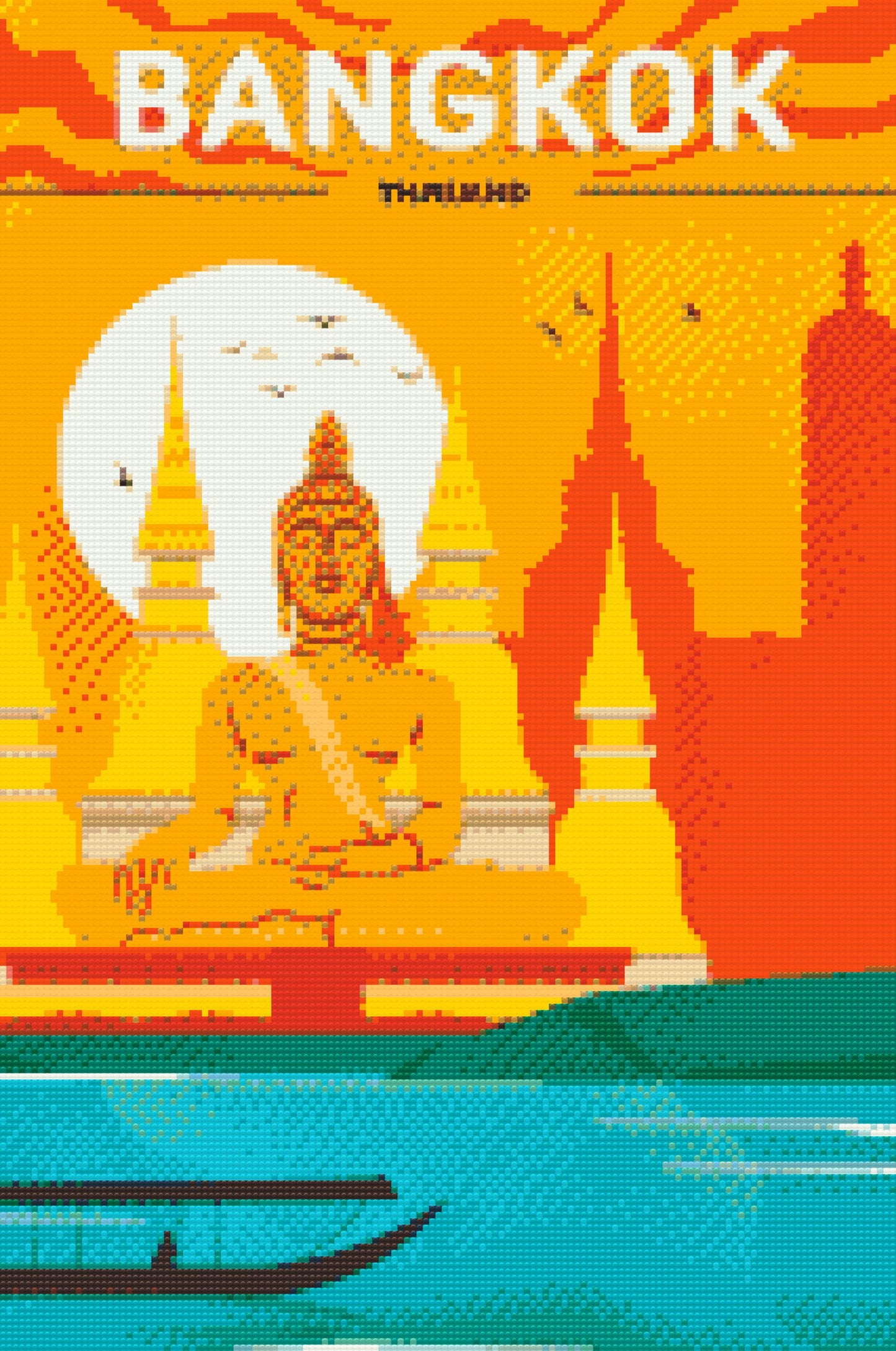 Diamond Painting - Bangkok, Thailand