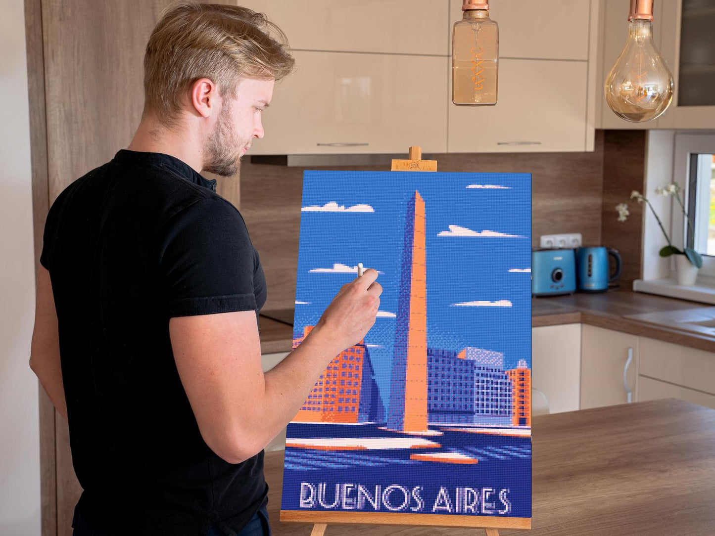 Diamond Painting - Buenos Aires, Argentina