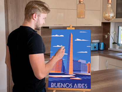 Diamond Painting - Buenos Aires, Argentina