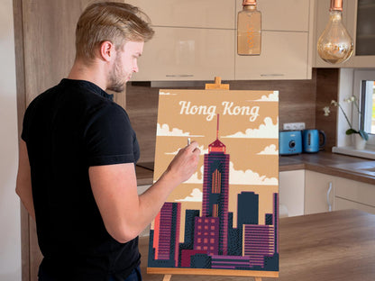 Diamond Painting - Hongkong
