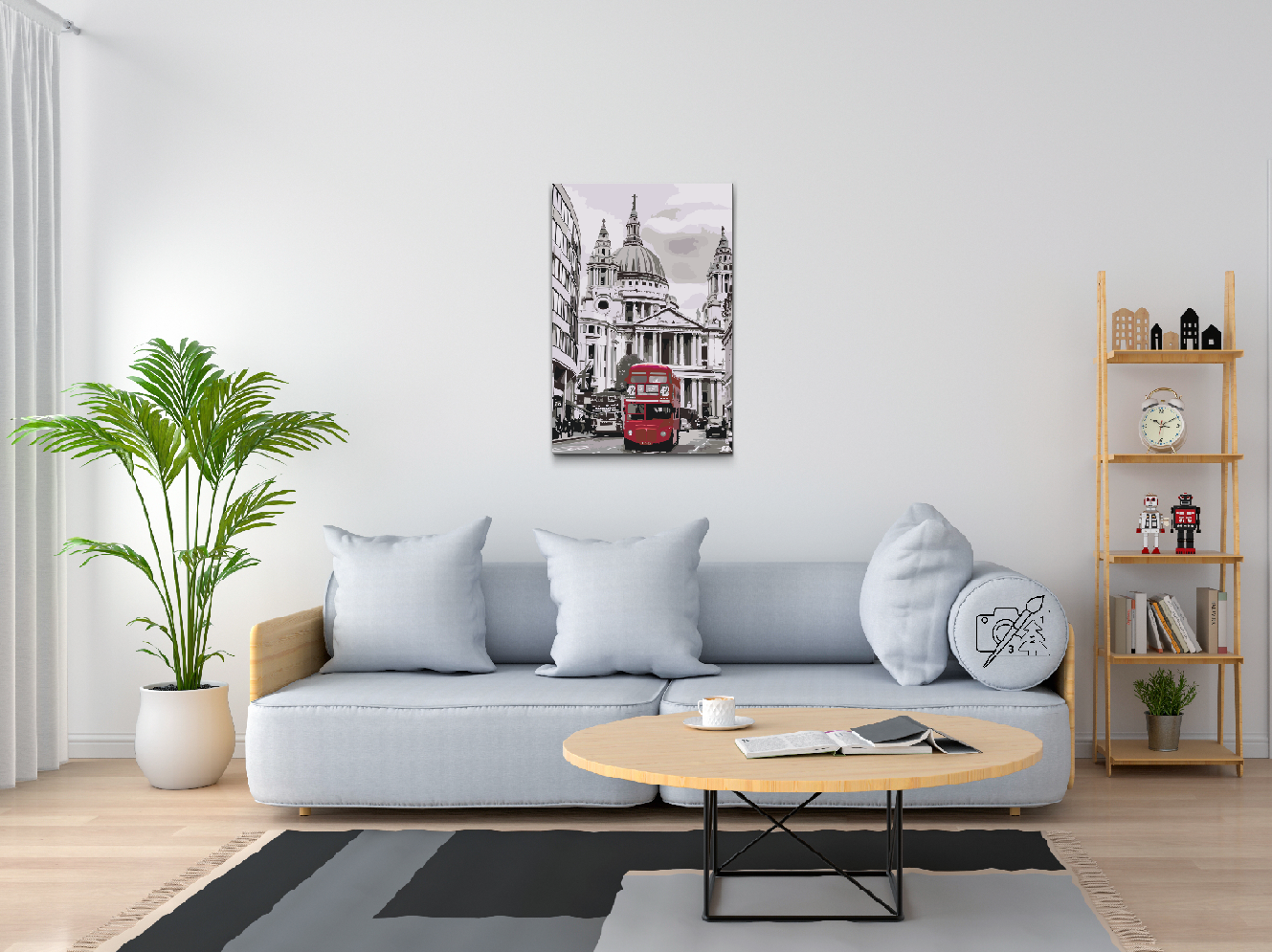 Paint by Numbers - London Bus