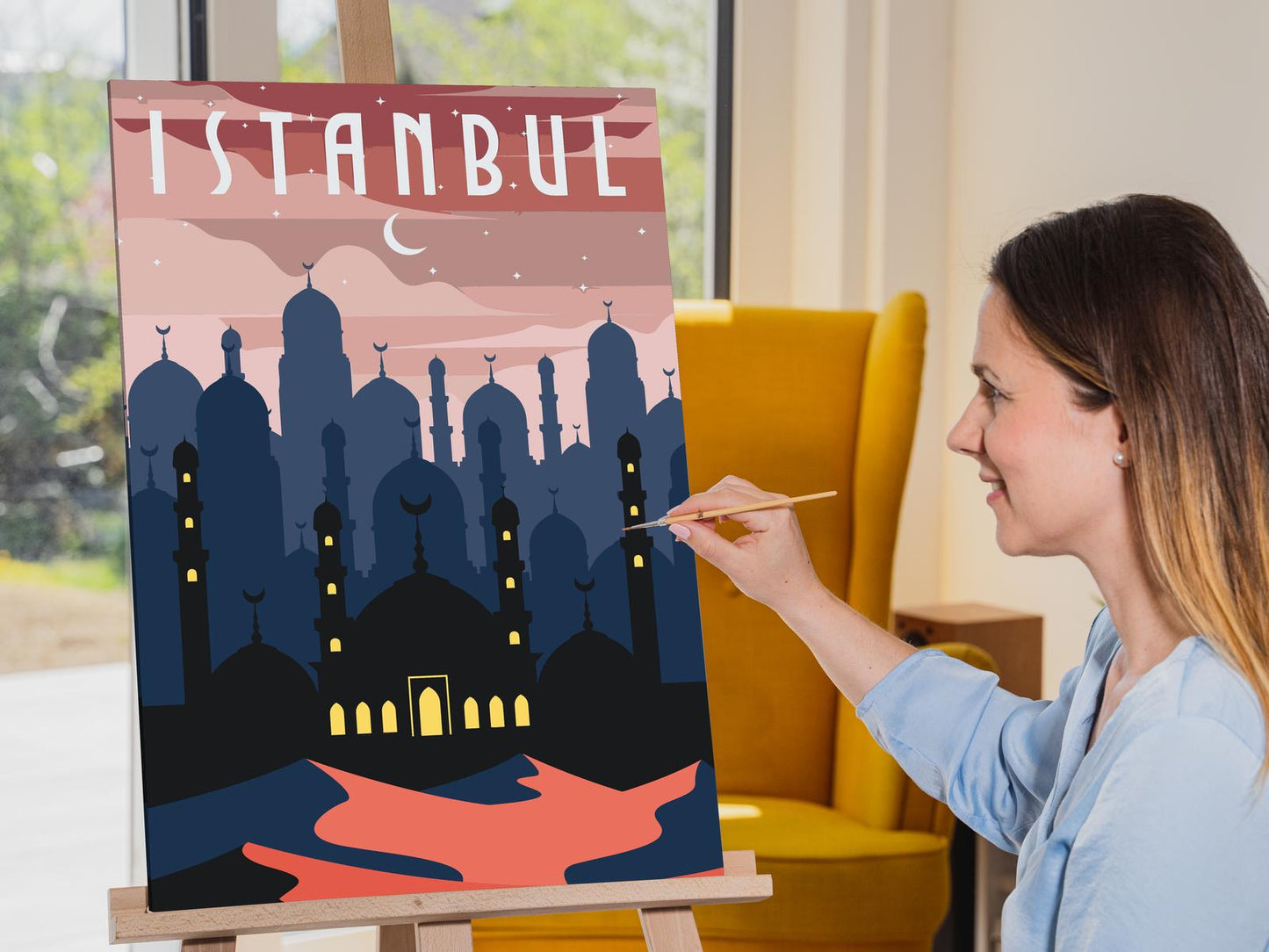 Paint by Numbers - Istanbul, Tyrkiet