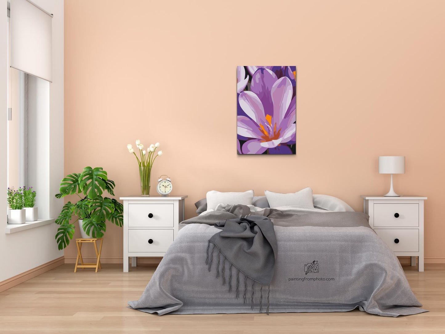 Paint by Numbers - Krokusblomst