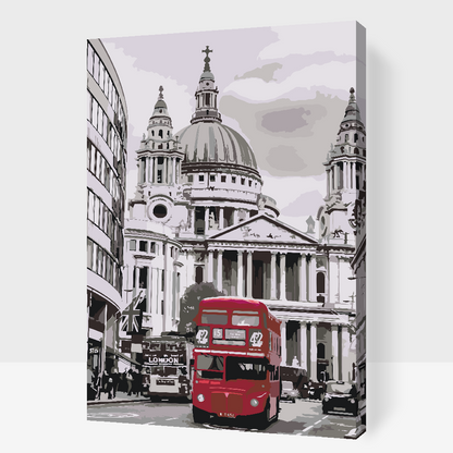 Paint by Numbers - London Bus