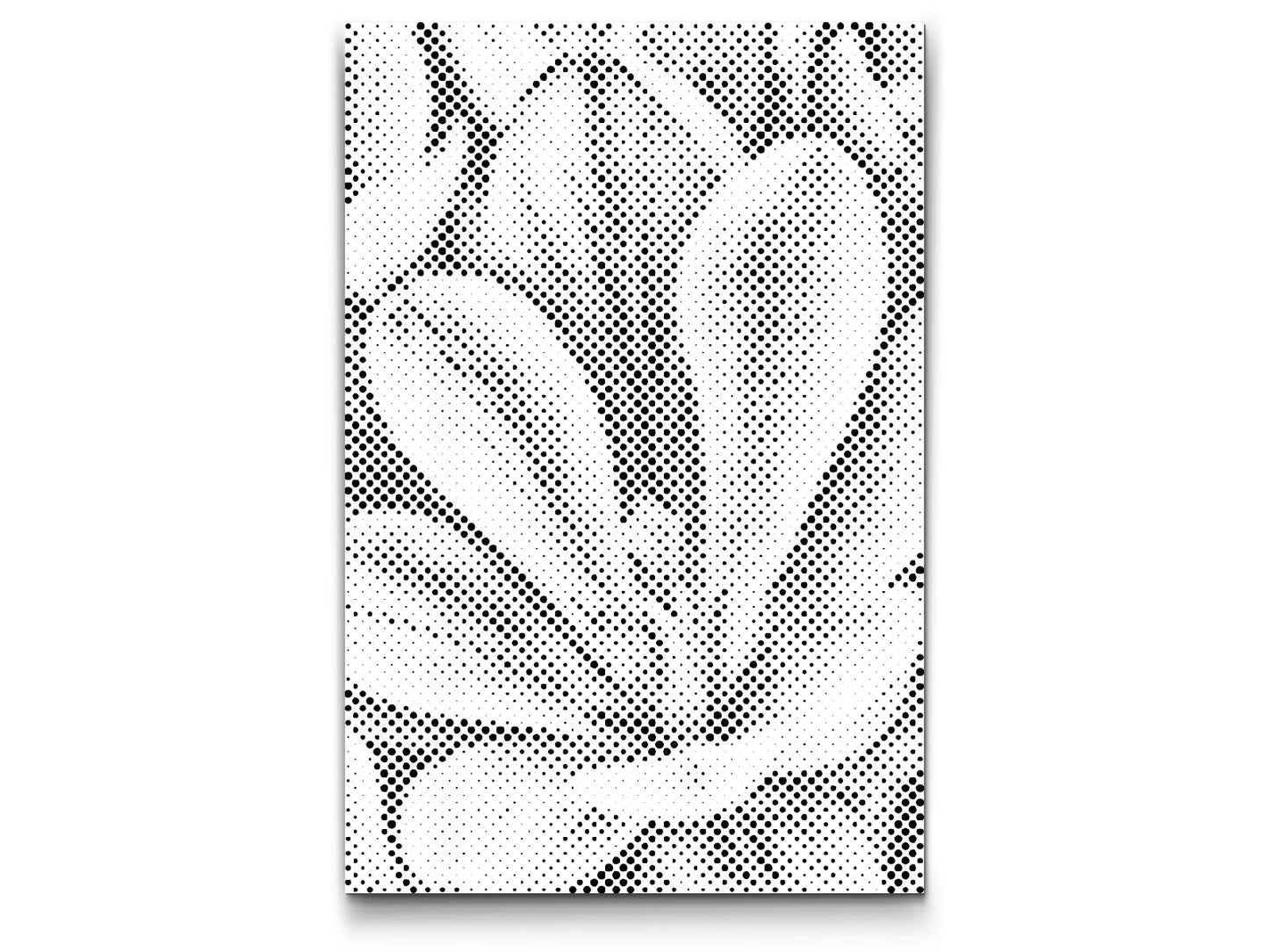 Mal-med-prikker -  Krokusblomst