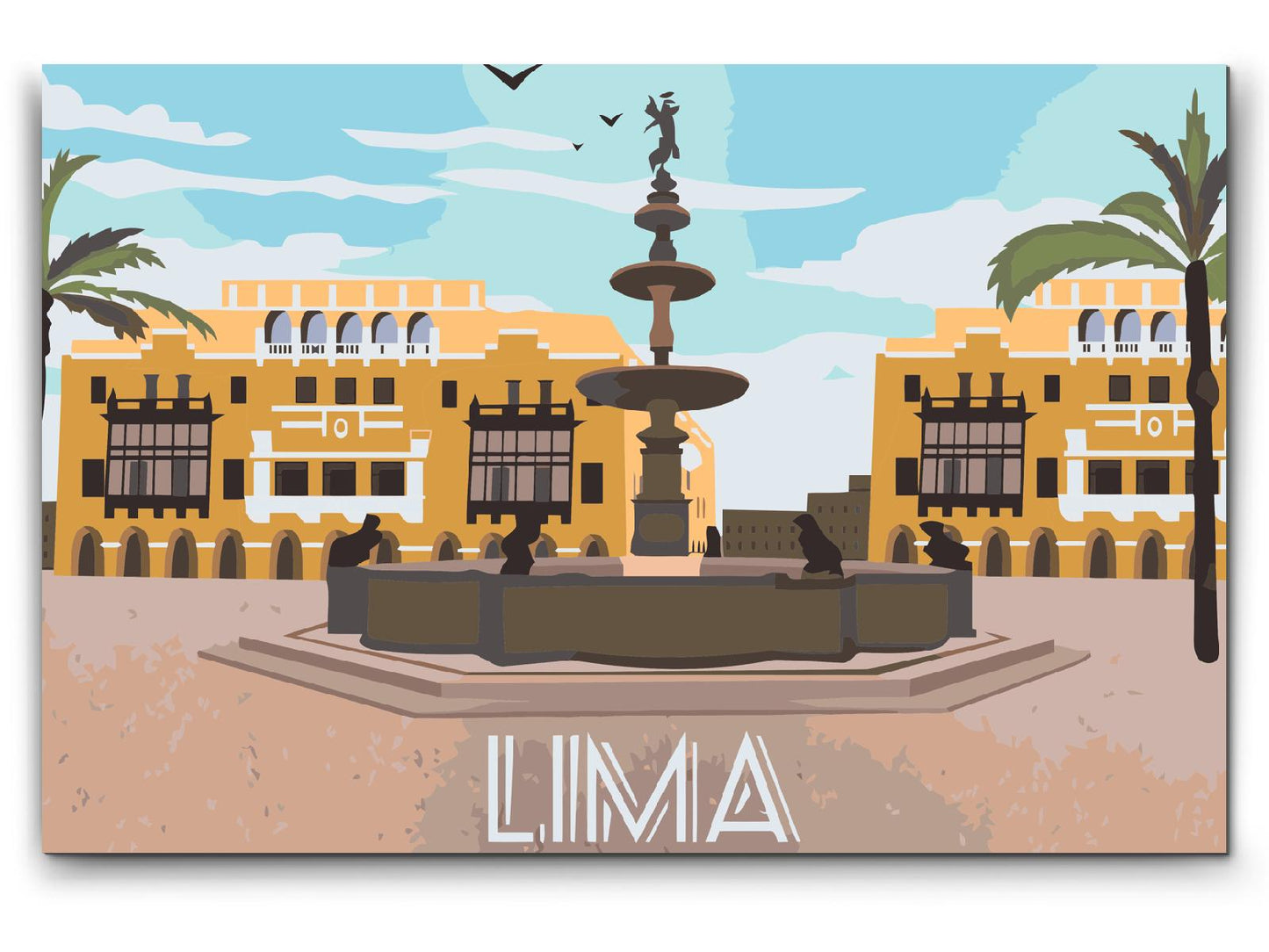 Paint by Numbers - Lima, Peru