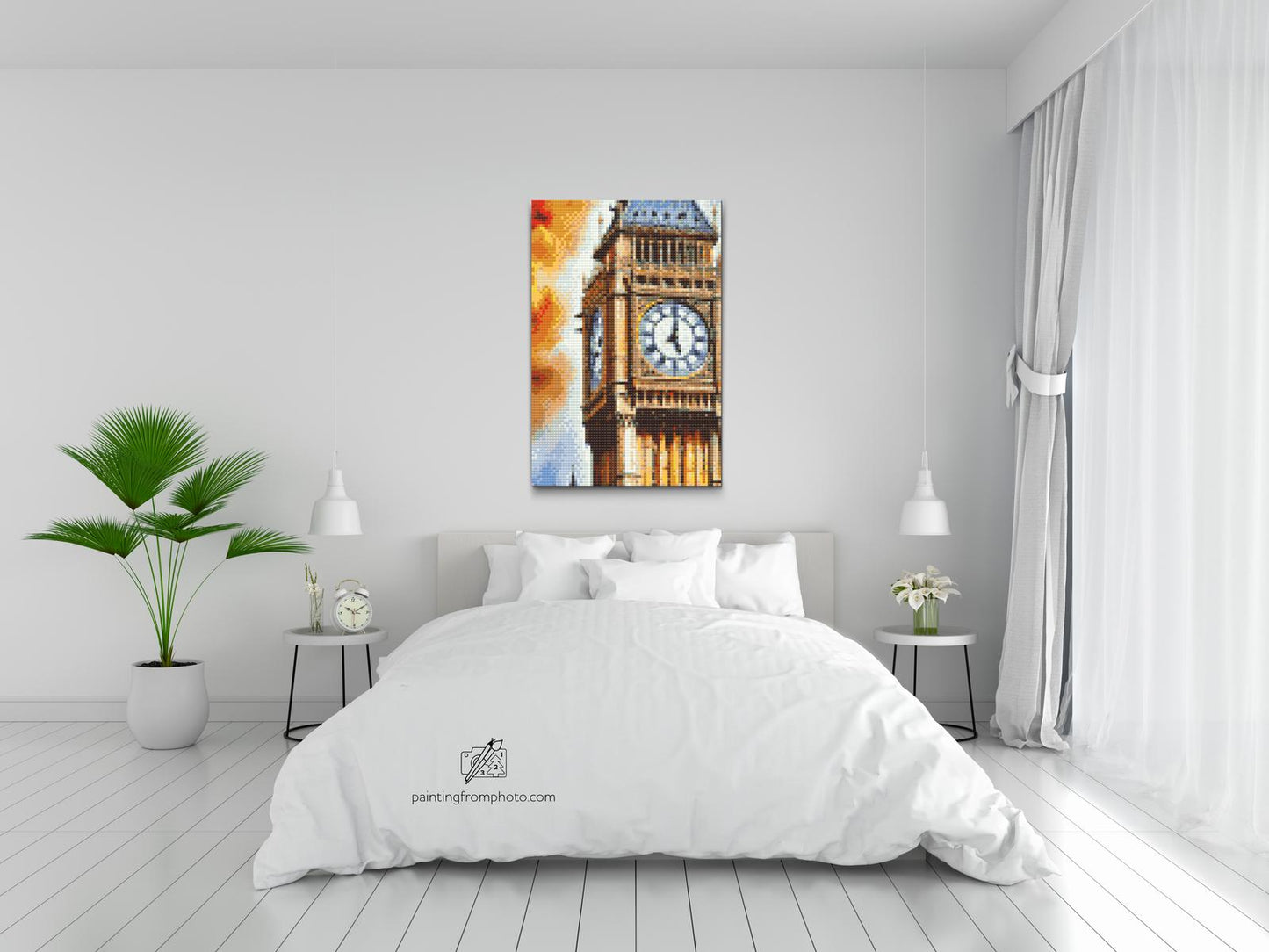 Diamond Painting - Big Ben tæt på